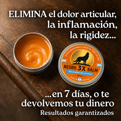 NeuroBalm® — Cuidá tus articulaciones día a día